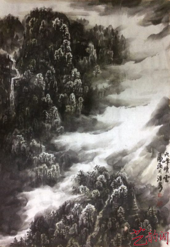 韶关书画院画师—梁浩泉