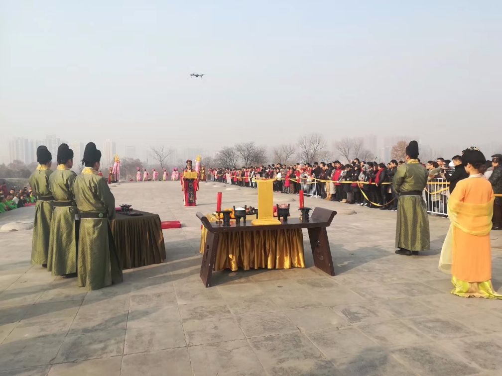 中断千年之久的祭天大礼重现大明宫,大唐盛况就在眼前