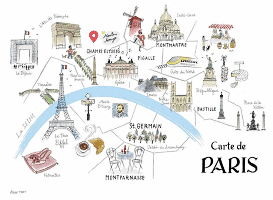 In Paris | 一份迷人的巴黎逛街地图_搜狐旅游_搜狐网