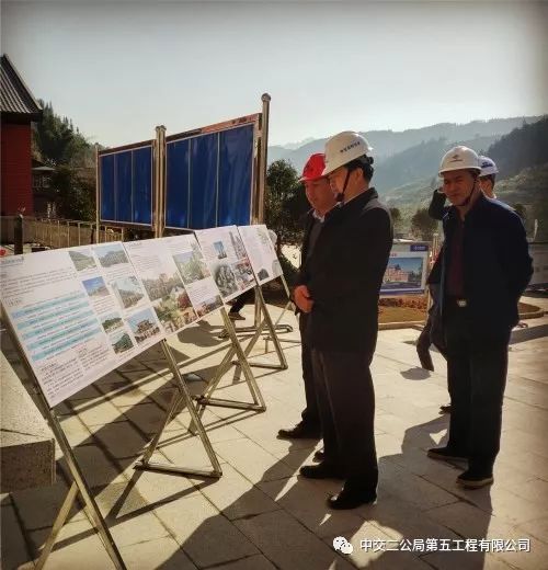 中交投资公司总经理赵辉一行到荔榕房建项目调研