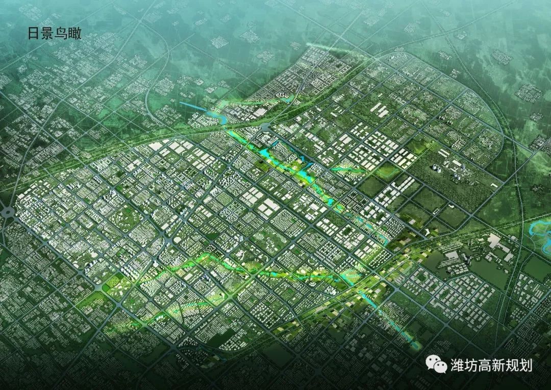 勾勒高新区未来发展的宏伟蓝图 ——潍坊高新区全域国际化城市设计图片