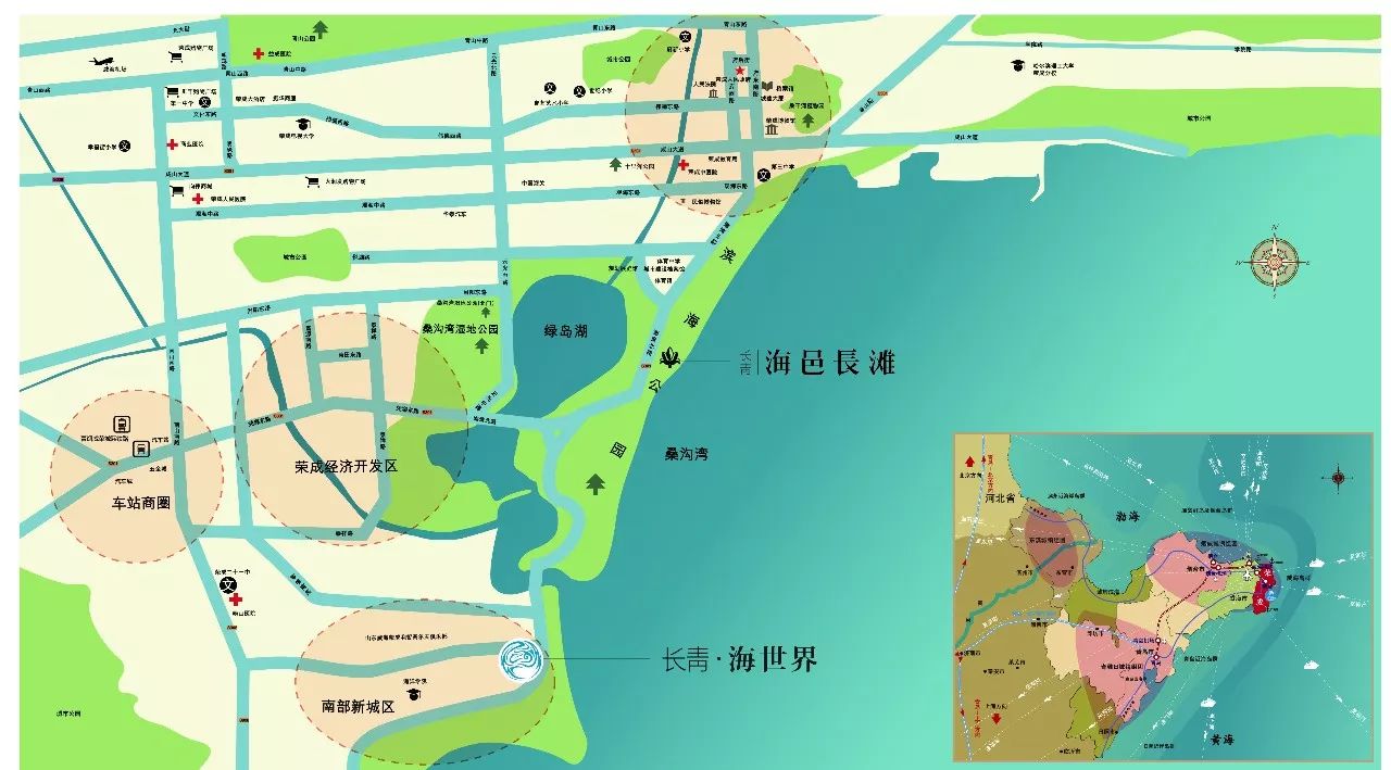 【992 | 推广】威海荣成海世界一线海景房均价6000元