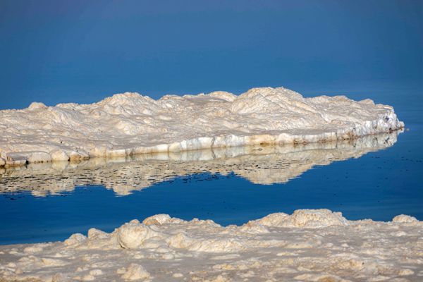 中国最大的盐湖青海察尔汗盐湖:储藏500亿吨以上的盐 可供60亿人口
