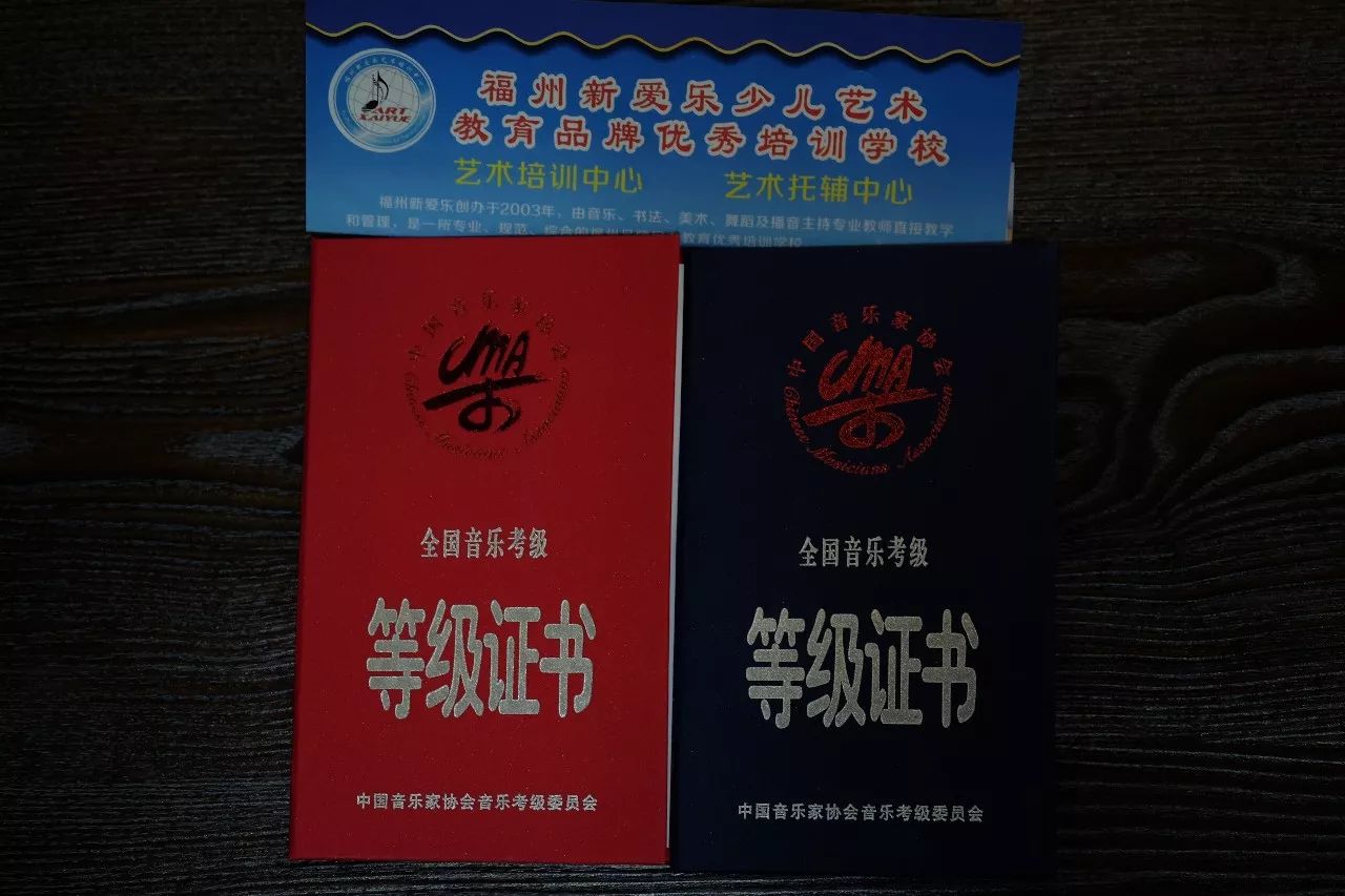 中国音协考级证书是在文化部备案的考级证书,也是社会及各学校鉴定