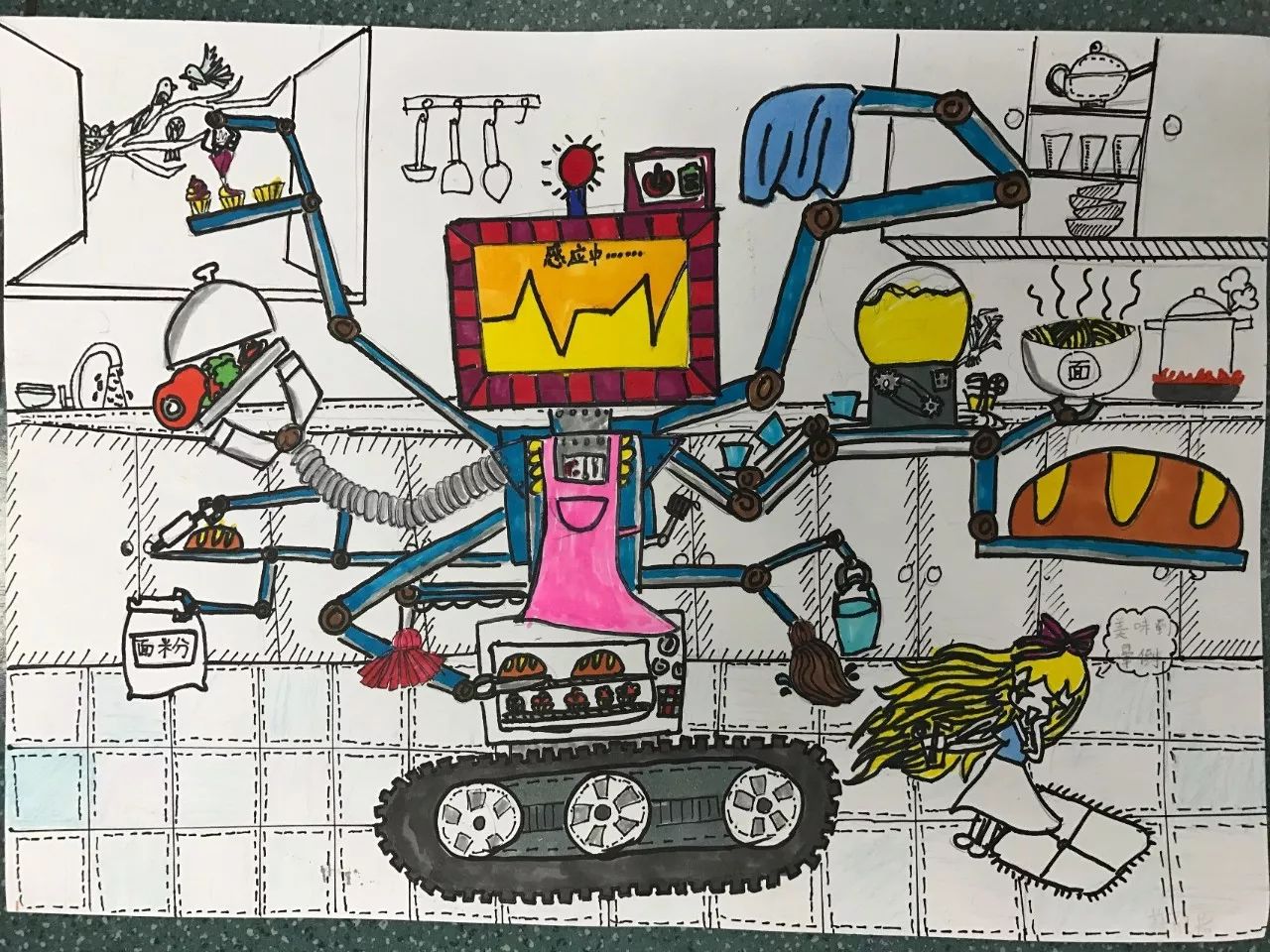 动画机器人主厨矢量图cyborg和bot 向量例证. 插画 包括有 食物, 胸部丰满, 设计, 数字式 - 212965133