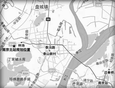 南京北站选址明确!宁滁轻轨南线规划!
