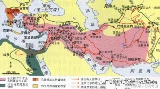 亚历山大帝国一分为三地中海沿岸的争霸战从希腊和波斯转向了塞琉古