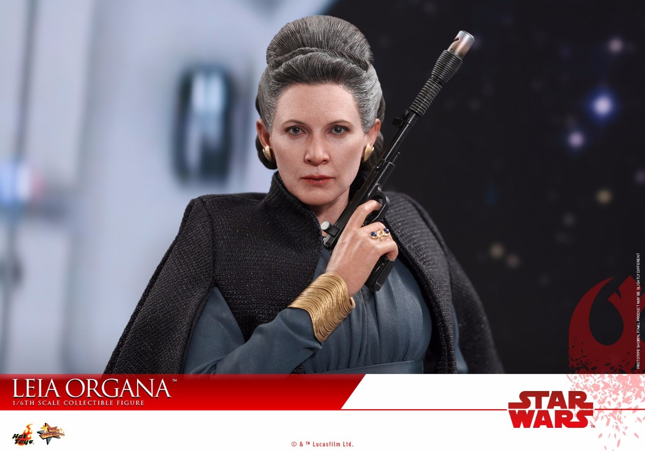 新品预定hottoys星球大战8最后的绝地武士莱娅公主