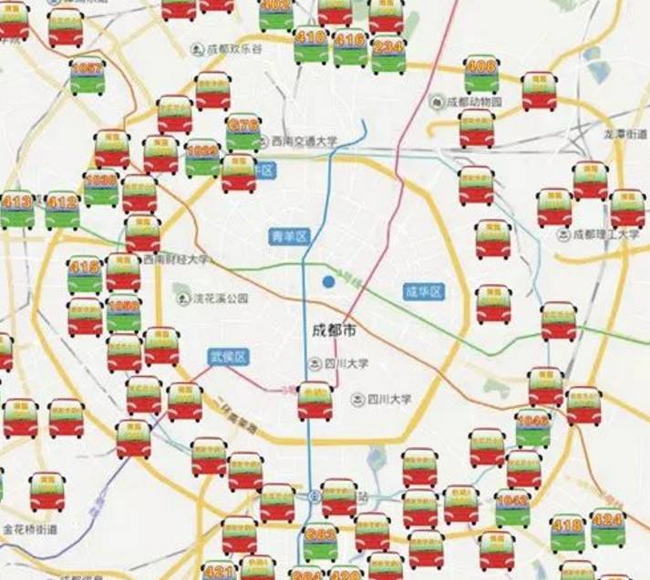 【扩散】成都配合限行扩面新增多条公交线路,戳进来看