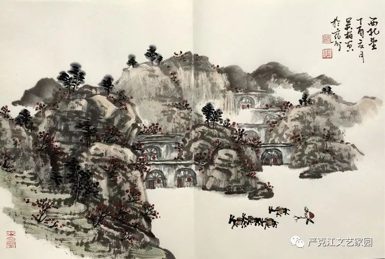 名家吴柏先生国画作品微展