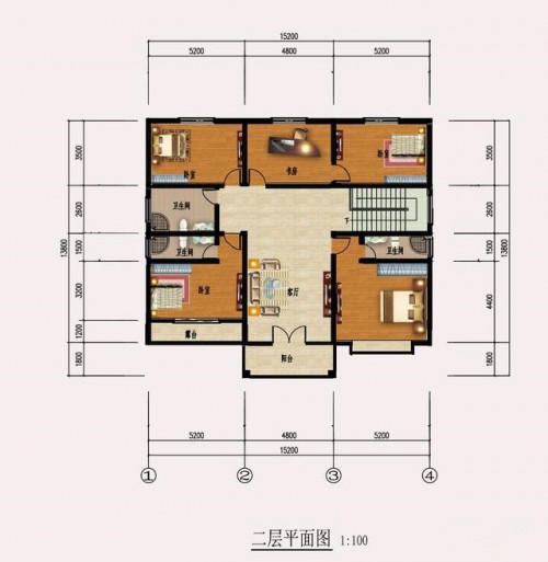 15x13米,精致两层小别墅,农村建房盖别墅最好的选择!