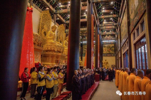 【近期法会】阿弥陀佛圣诞日,长春万寿寺这样过!