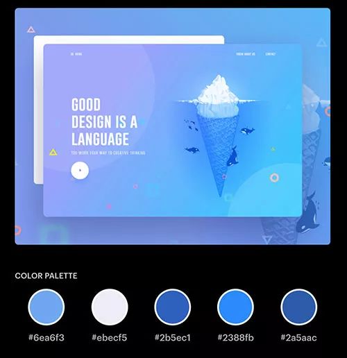 color book:展示 dribbble 最流行的配色板_搜狐科技