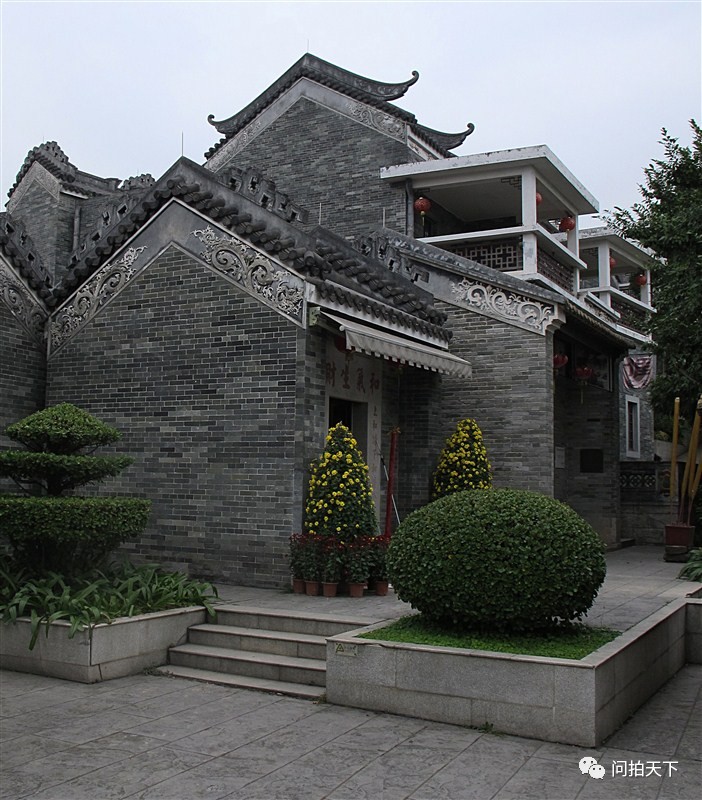 广州岭南印象园传统建筑实拍