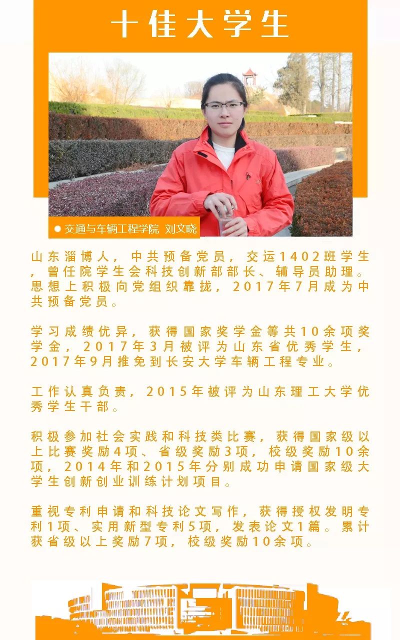 十佳说刘文晓手捧6项专利的追光者