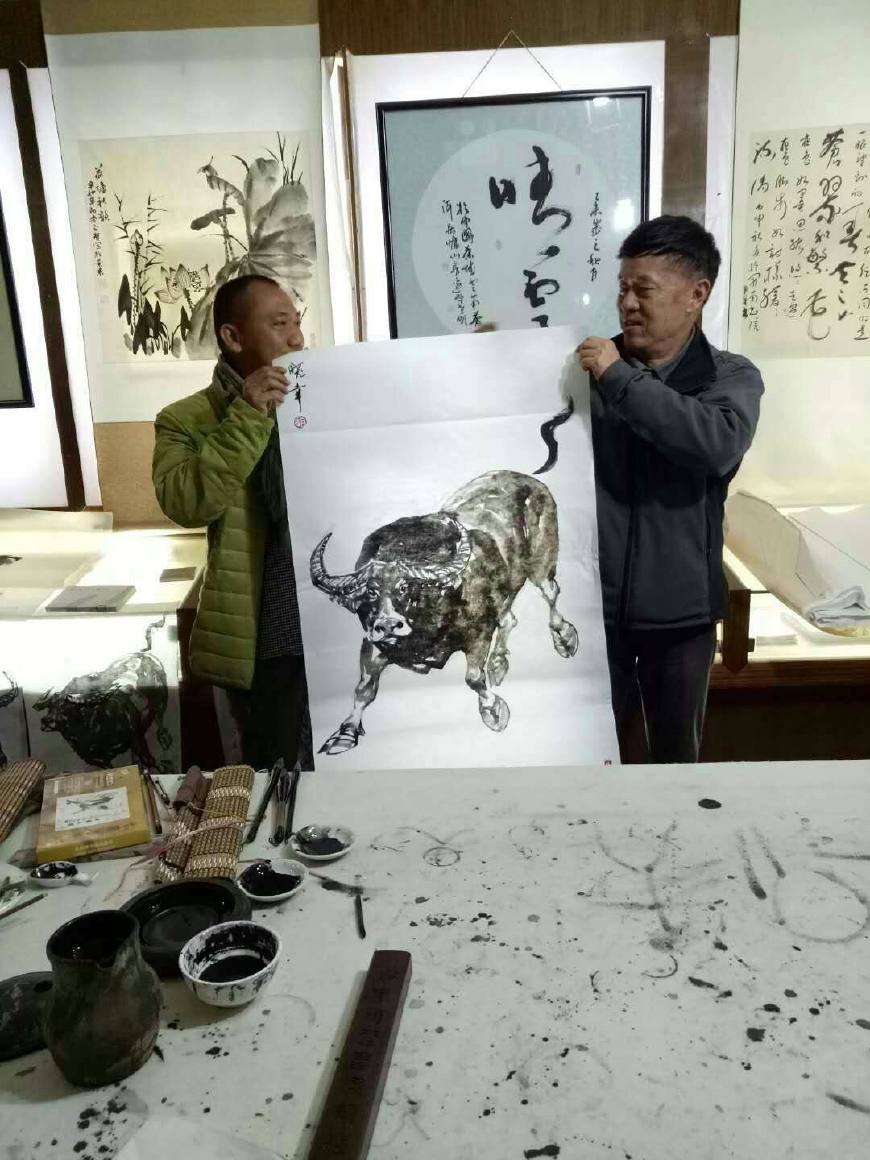 胡晓幸,魏启聪,刘宇,张长利四位画家走进景东无量山写生