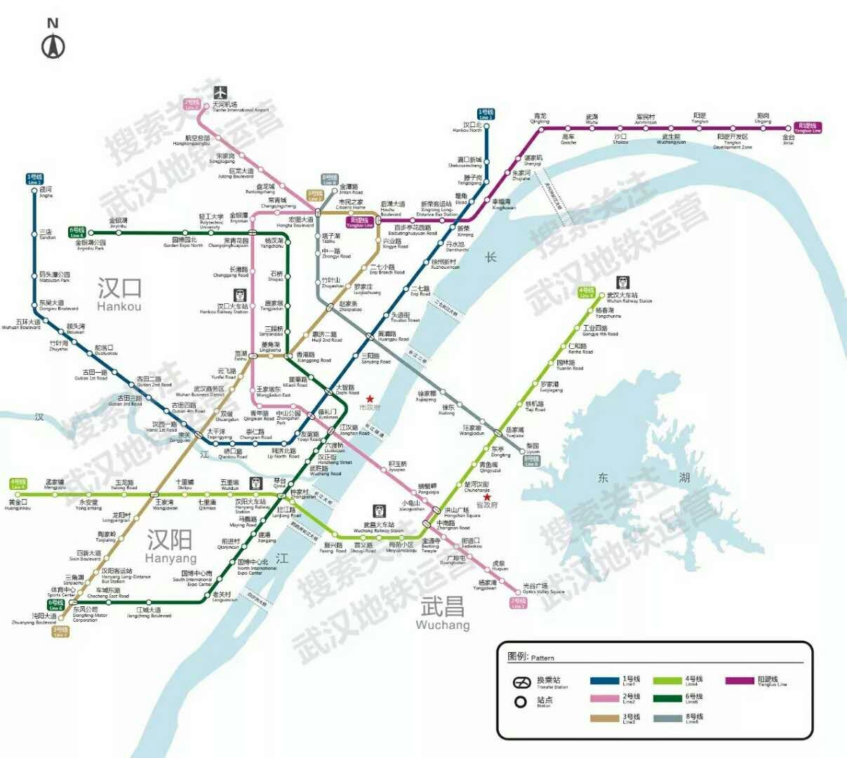 三条新线开通后武汉轨道交通运营里程达237km.