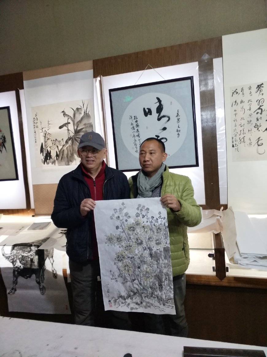 胡晓幸,魏启聪,刘宇,张长利四位画家走进景东无量山写生