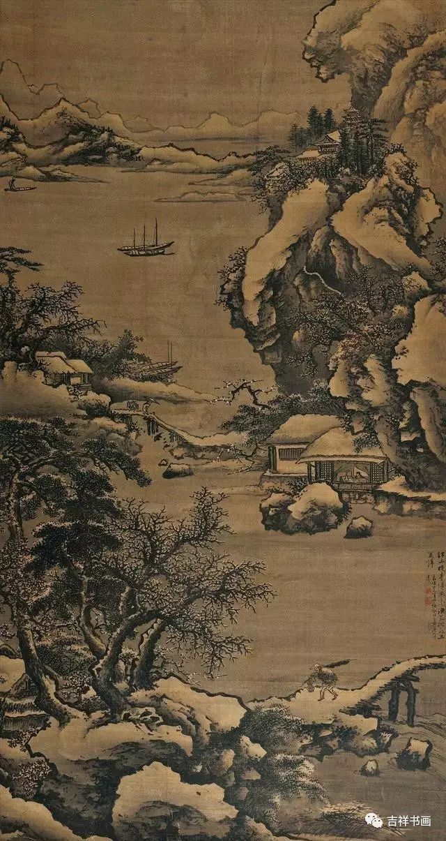 历史中不见记载,却被后世公认为明代国画山水大师