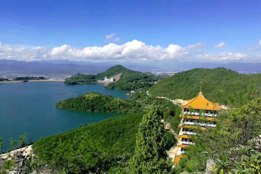 桐柏水库实景