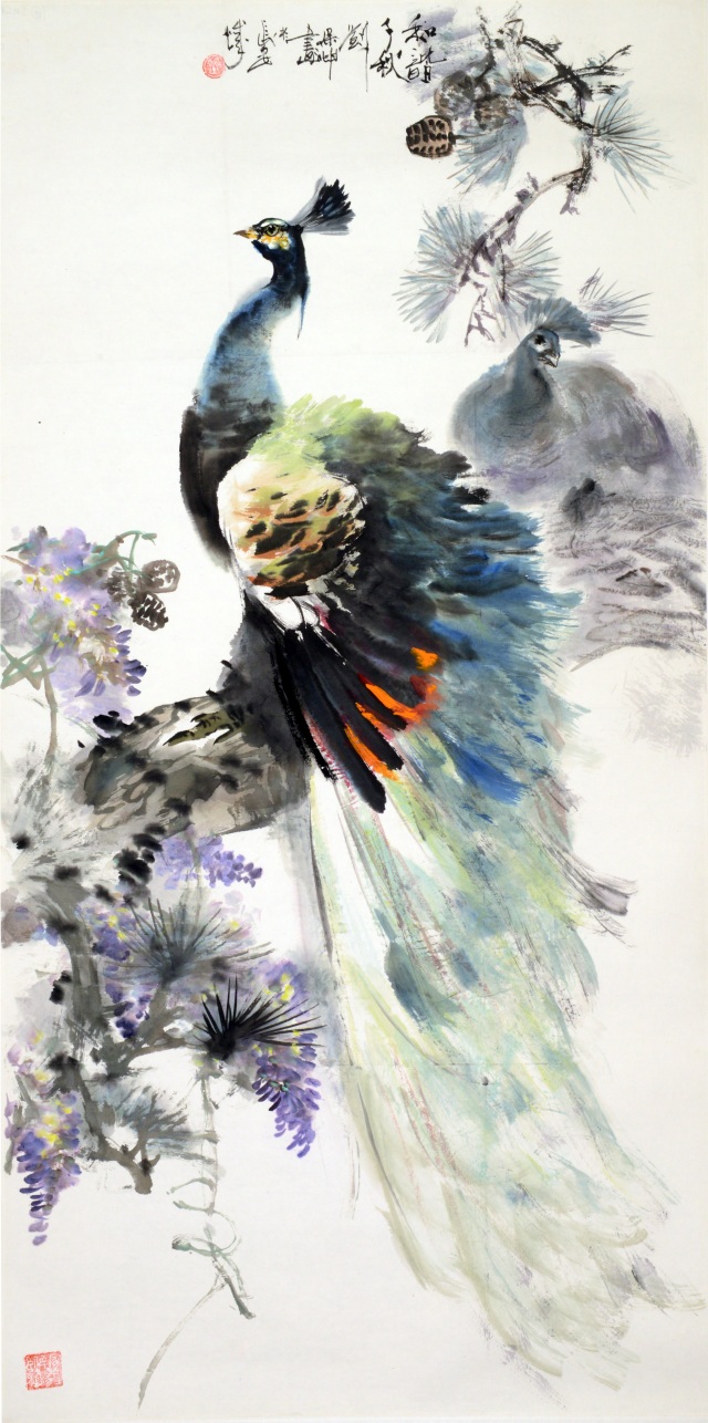 刘保申先生曾参加81年全国美展,首届全国花鸟画展及第六,七,八届全国