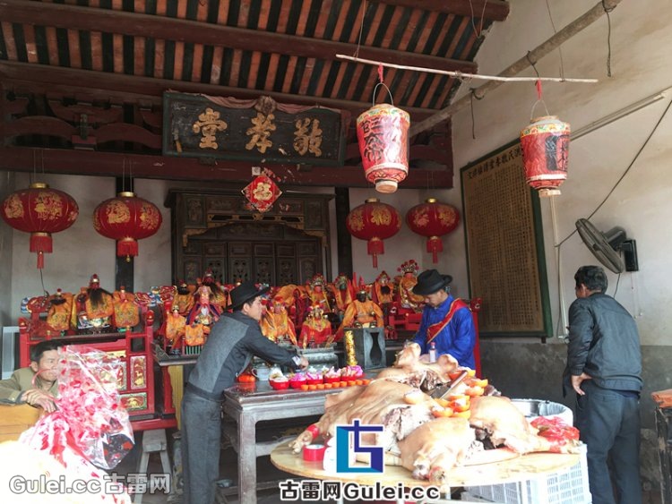 洪氏家庙"诚敬堂 俗称"大祖,始建于明代,占地面积800平方米,建筑