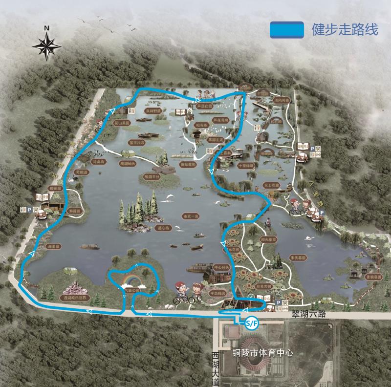 体育 正文  西湖湿地是铜陵市最大的湿地生态系统, 拥有野生动物242种