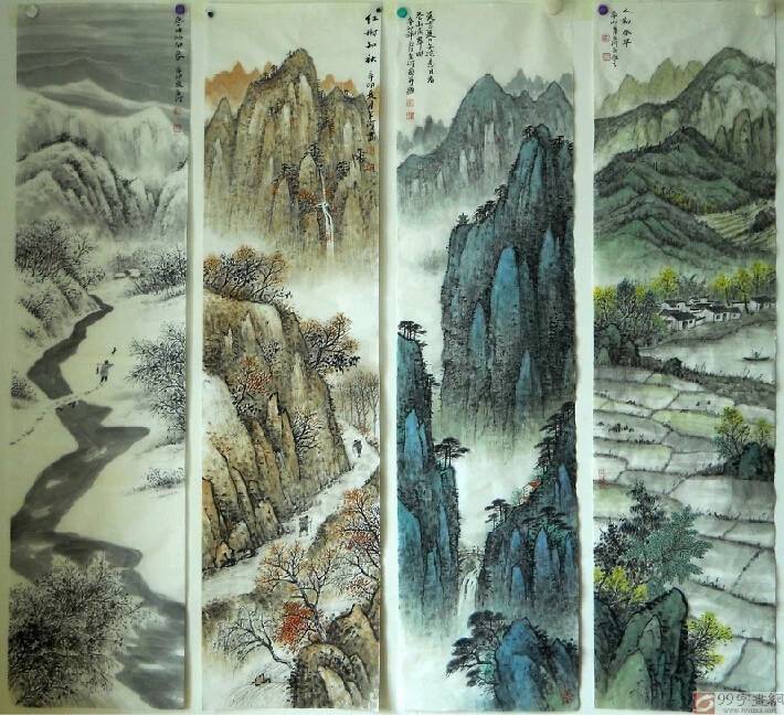 刘金河精品山水画