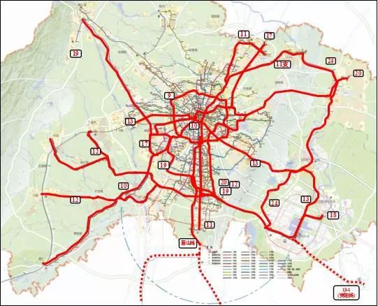 铁路,1条市域内控制线,2条市域外线等组成,全部建成后将充分提高线路