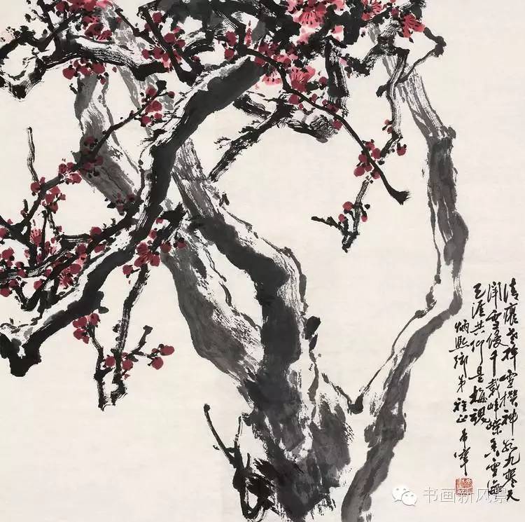 大师于希宁画梅精选30幅