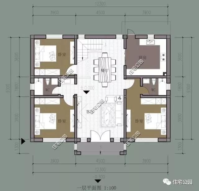 2017年最受欢迎的10套户型,占地10x12米,第一名到底有