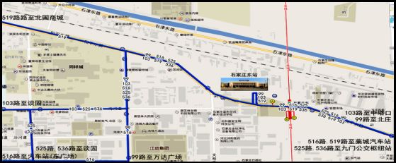 和平路建设大街以西路段建议换乘4路,88路公交线路