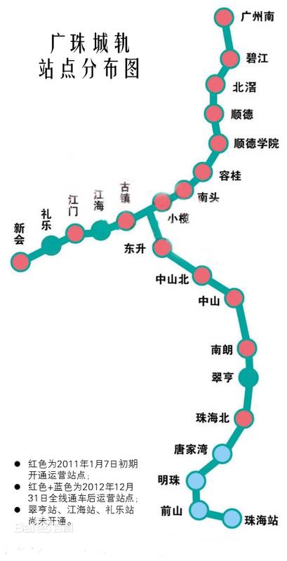 珠三角 城市群 广珠城际铁路目前每天往返一百多个班次,一般每隔10