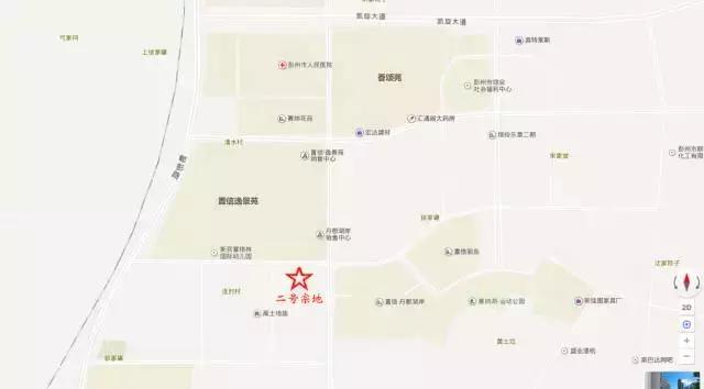 置信丽岛相邻;塞纳湖运动公园与地块相隔不远;附近还有彭州市人民医院