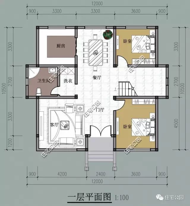 84m 建筑情况:共设7室 3厅 7卫 1洗衣房 4阳台 2露台 1檐廊 户型五