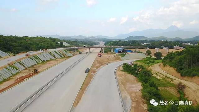 重磅!汕湛高速茂名段明天正式通车,电白各个出口位置图,回家必备!