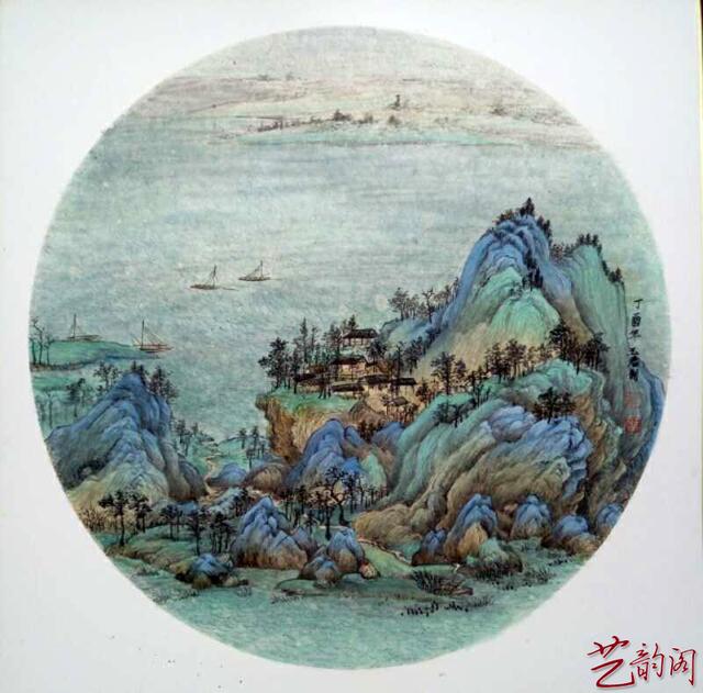 著名山水画家—谢玉君