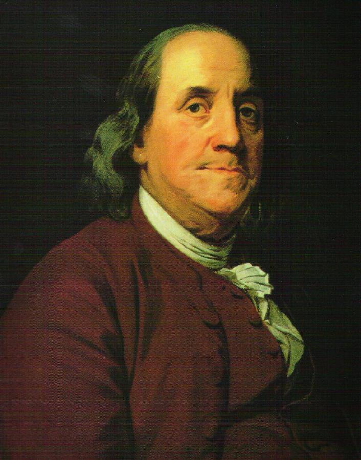 3. benjamin franklin--美国的开国元勋