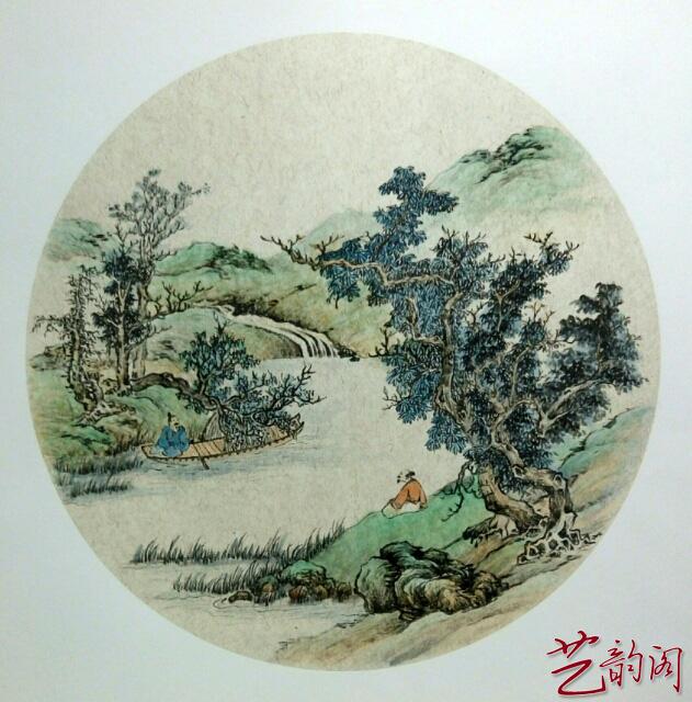 著名山水画家—谢玉君