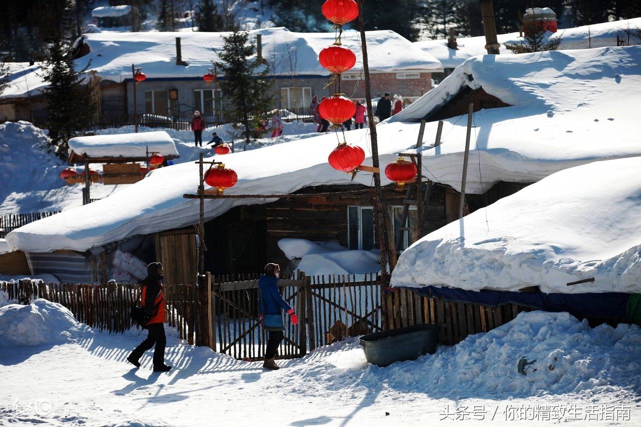 冬天去东北看雪 这7个地方去过了此生无憾