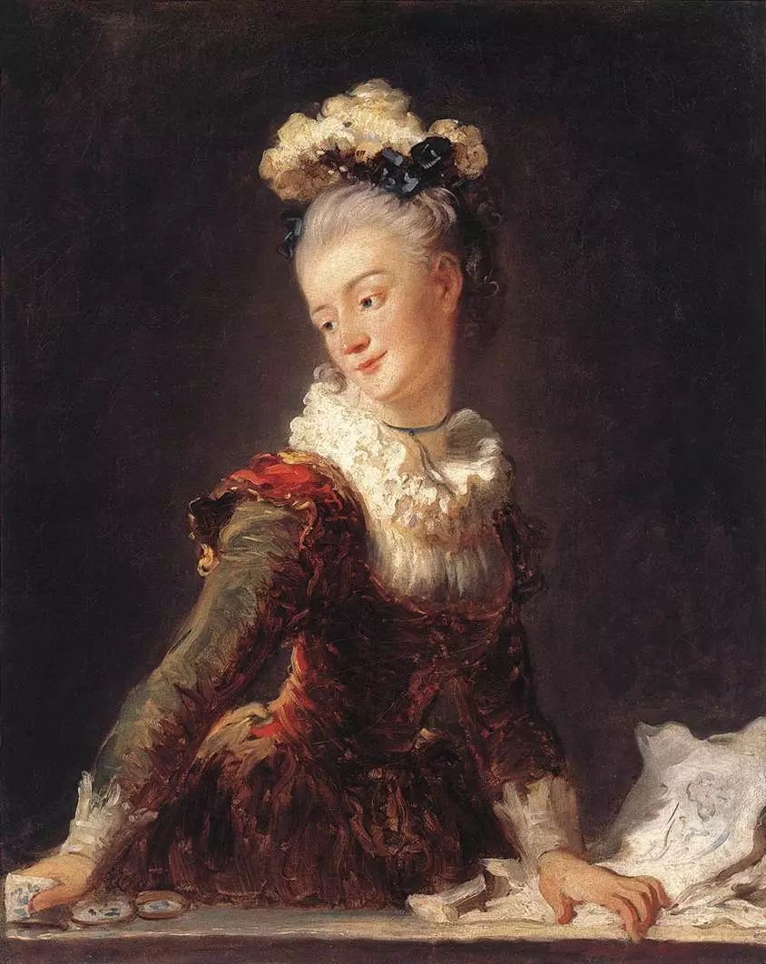 洛可可风代表作  jean-honore fragonard