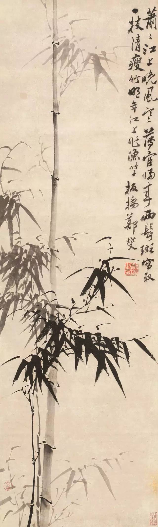 《题画》【清】郑板桥我有胸中十万竿,一时飞作淋漓墨.