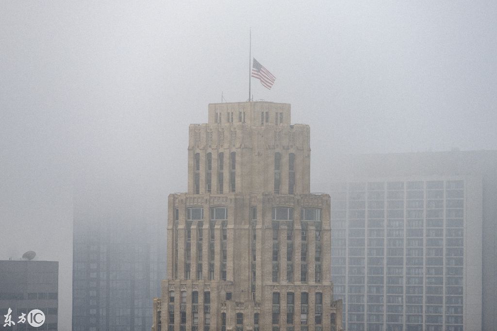美国也有雾霾吗?看浓雾笼罩的旧金山湾