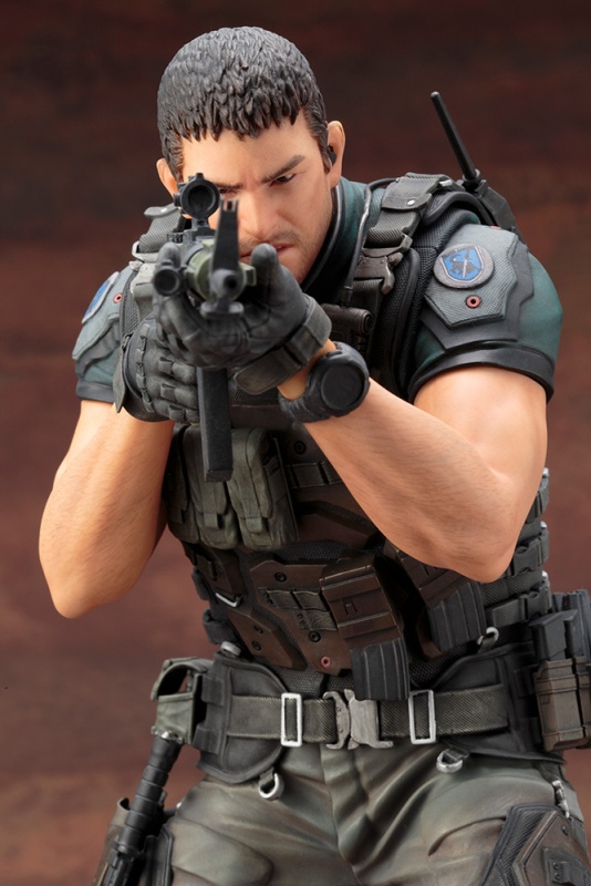 寿屋artfx生化危机复仇16克里斯chrisredfield