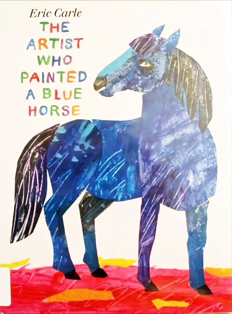 【英文有声绘本】有位画家画了一匹蓝色的马《the artist who painted