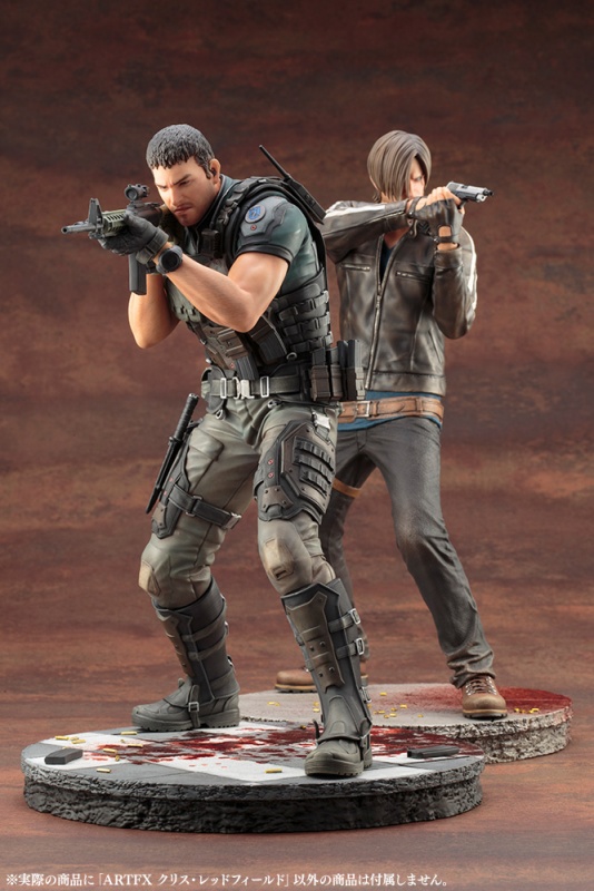 寿屋artfx《生化危机:复仇》1:6 克里斯 chris redfield