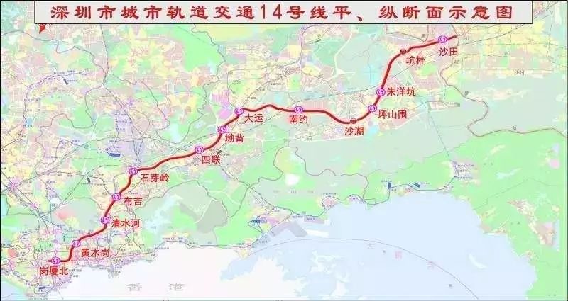 惠州地铁远景规划线网来看,深惠两地未来将会有深圳地铁8,14,16,19号