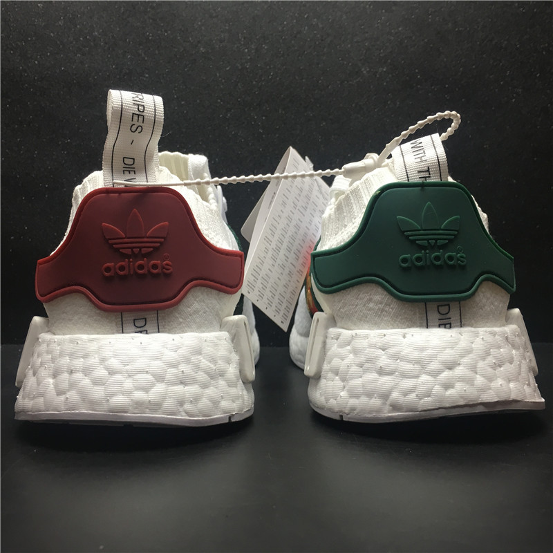 adidas nmd r1 x gucci 联名款 小蜜蜂 实拍图