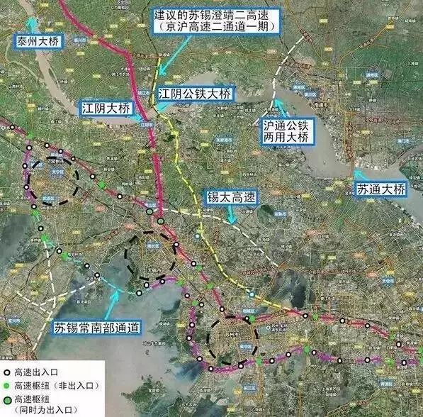 苏锡常南部高速常锡段2021年底开通!