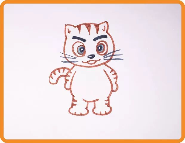 【亲子时间—学画画】快乐星猫